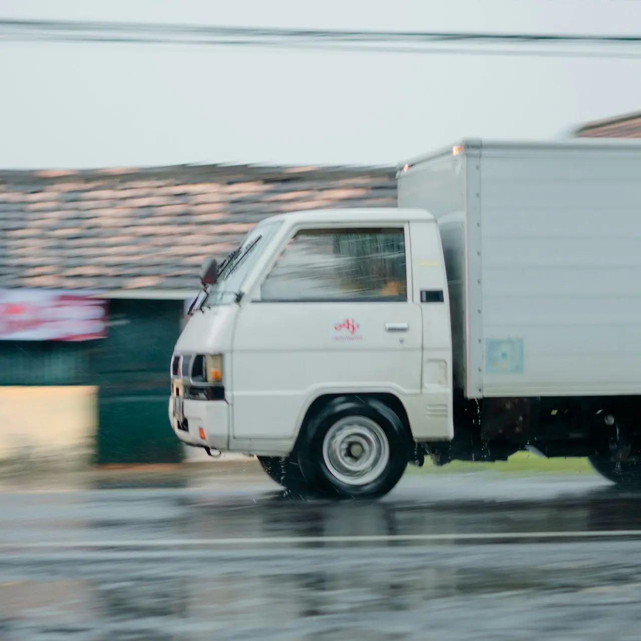 white van on road during daytime