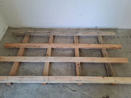 Pallet 1250 x 2500 - 4 bars